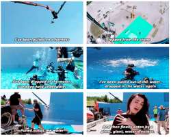 She did all of her stunts in the film 